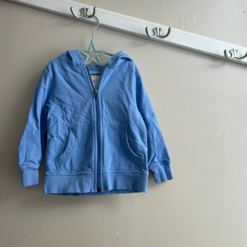 🧵 Bundle of 2 Hanna Andersson Zip-Up Hoodies – Size 4T 🧵